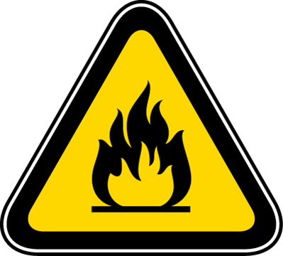Flammable material